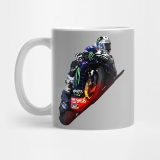 Low Poly Maverick Viñales Mug